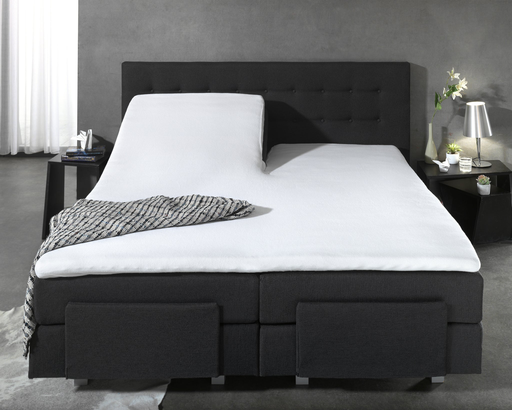 Splittopper Molton Hoeslaken - Bedworld B.V.
